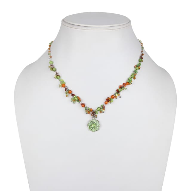 DCA Glass, Brass Necklace (DC4351NK)