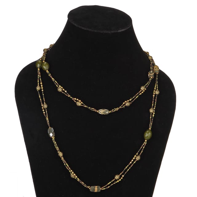 DCA Glass, Brass Necklace (DC4079NK)