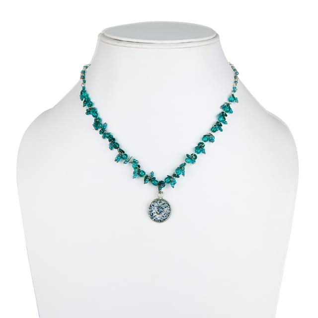 DCA Glass, Brass Necklace (DC4350NK)
