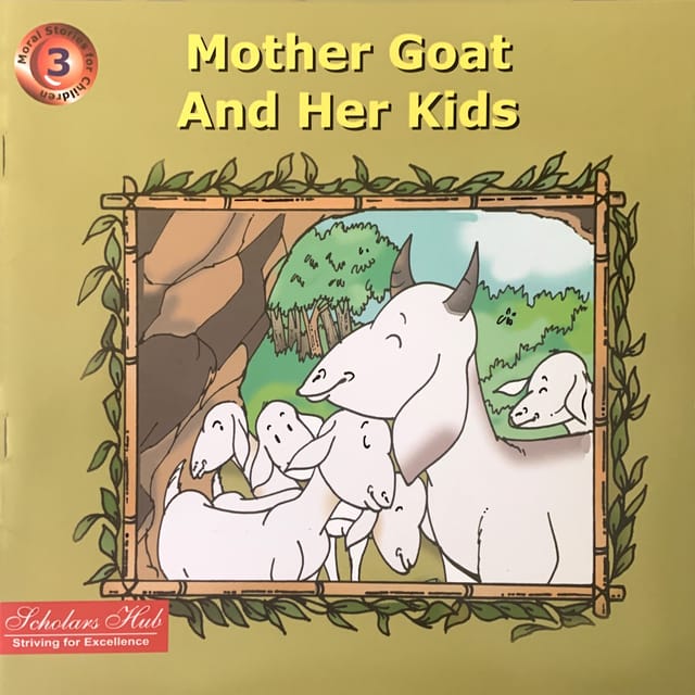 Mother Goat And Her Kids-3