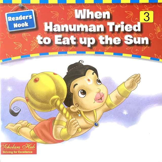 Readers Nook-When Hanuman tried to eat up the Sun -3