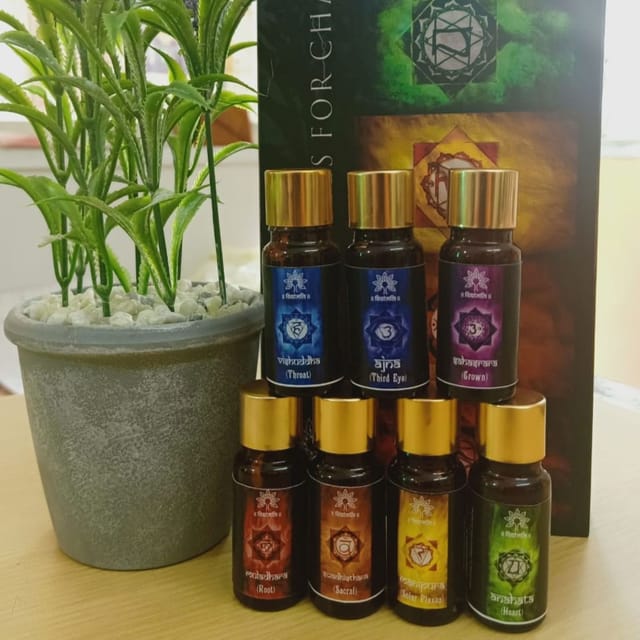 Seven Essential Oils for Chakra Healing