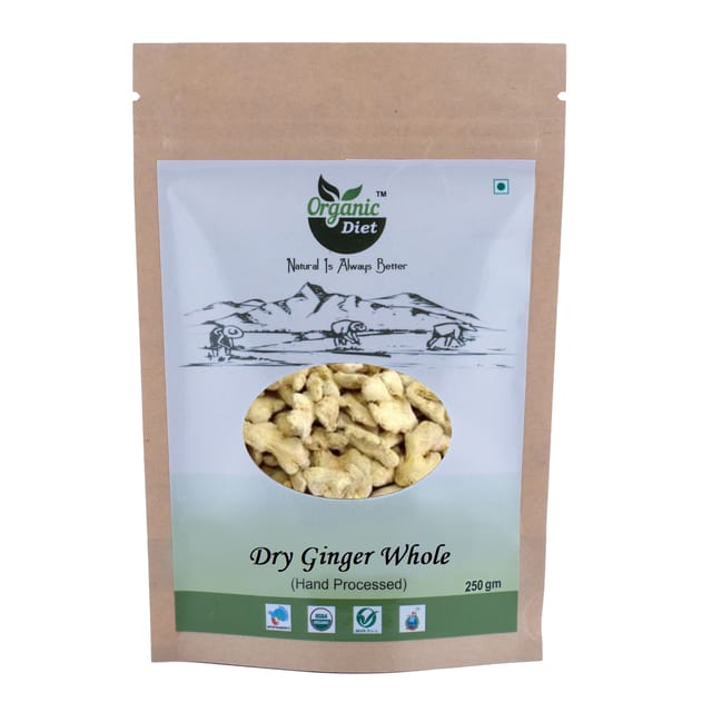 Dry Ginger Whole / Saunth Sabut / Dry Adrakh 250 gm