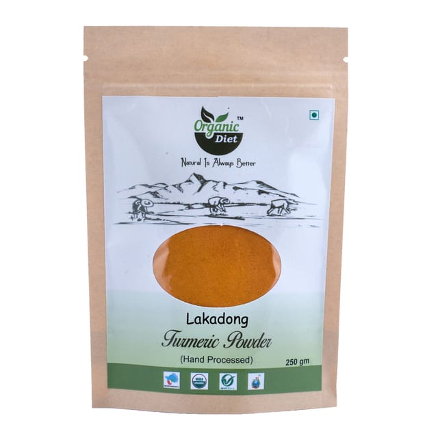 Lakadong Turmeric Powder 250 gm / Haldi