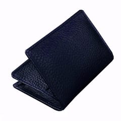 ABYS Genuine Leather Blue Card Holder