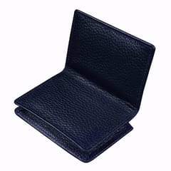 ABYS Genuine Leather Blue Card Holder