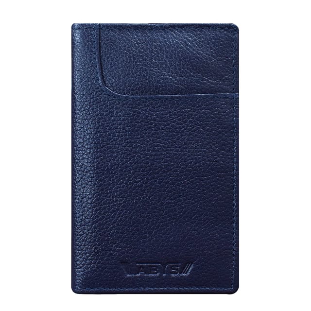 ABYS Genuine Leather Blue Card Holder / Wallet