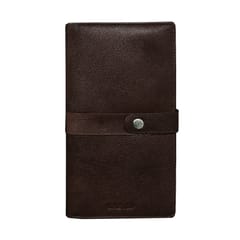 ABYS Genuine Leather Coffee Document Holder
