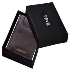 ABYS Genuine Leather Coffee Card Holder / Wallet