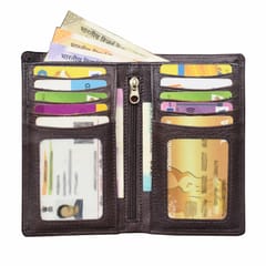 ABYS Genuine Leather Coffee Card Holder / Wallet