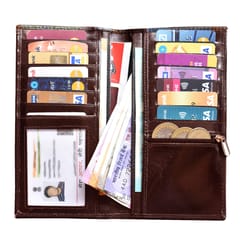 ABYS Genuine Leather Coffee Card Holder