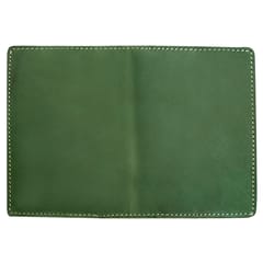 ABYS Genuine Leather Green Passport Holder