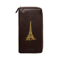 ABYS Genuine Leather Coffee Document Holder