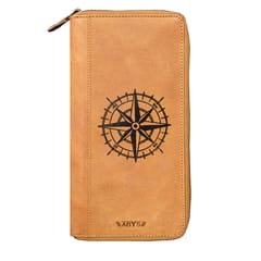 ABYS Genuine Leather Tan Document Holder