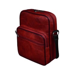 MATSS Men  Artificial Leather BURGANDY messenger bag