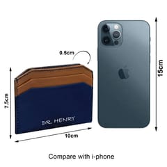 DR. HENRY Genuine Leather Card Holder For Men & Women