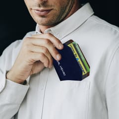 DR. HENRY Genuine Leather Stylish Unisex Card Holder