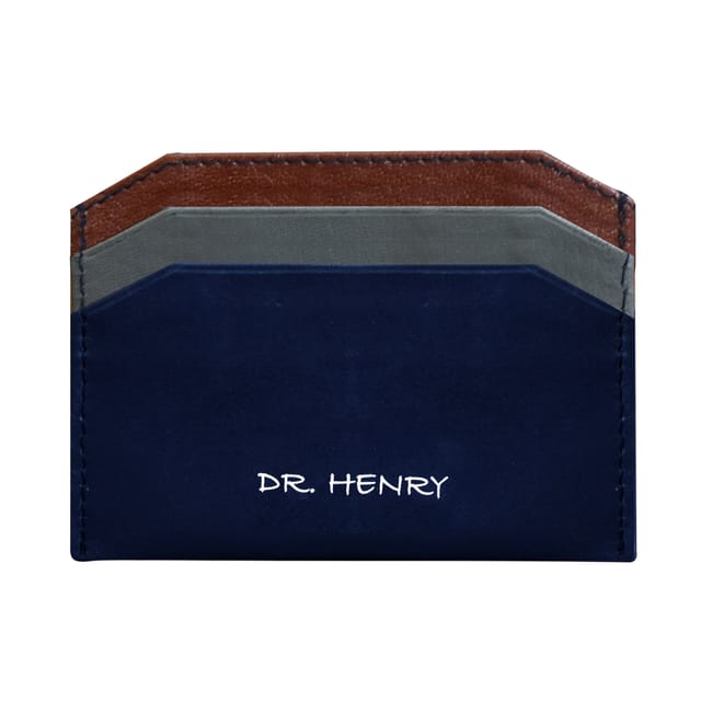 DR. HENRY Genuine Leather Stylish Unisex Card Holder