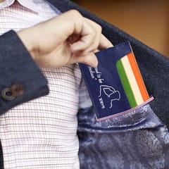 ABYS Genuine Leather Unisex Card Holder