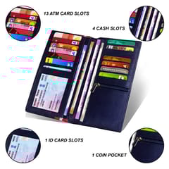 ABYS Genuine Leather Unisex Card Holder