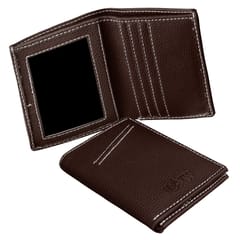 MATSS Artificial Leather Card Holder For Men & Women (Coffee)
