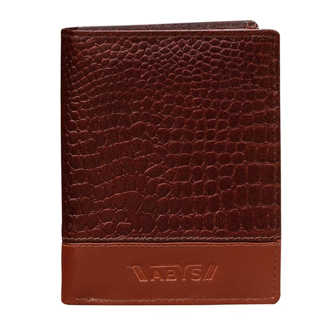 ABYS Genuine Leather Wallet|| Card Holder|| Money Clipper For men