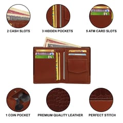 ABYS Genuine Leather Wallet|| Card Holder|| Money Clipper For men