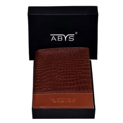 ABYS Genuine Leather Wallet|| Card Holder|| Money Clipper For men