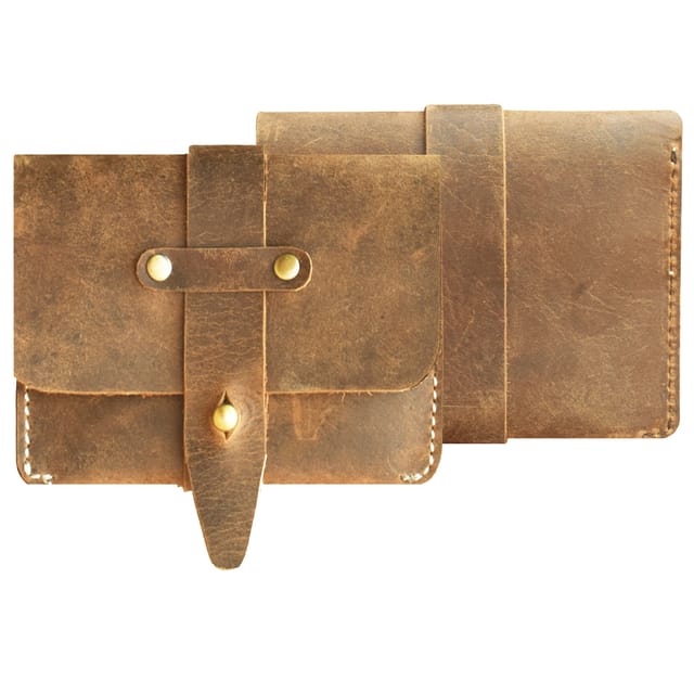 ABYS Genuine Leather Card Holder|| Wallet For Women & Men