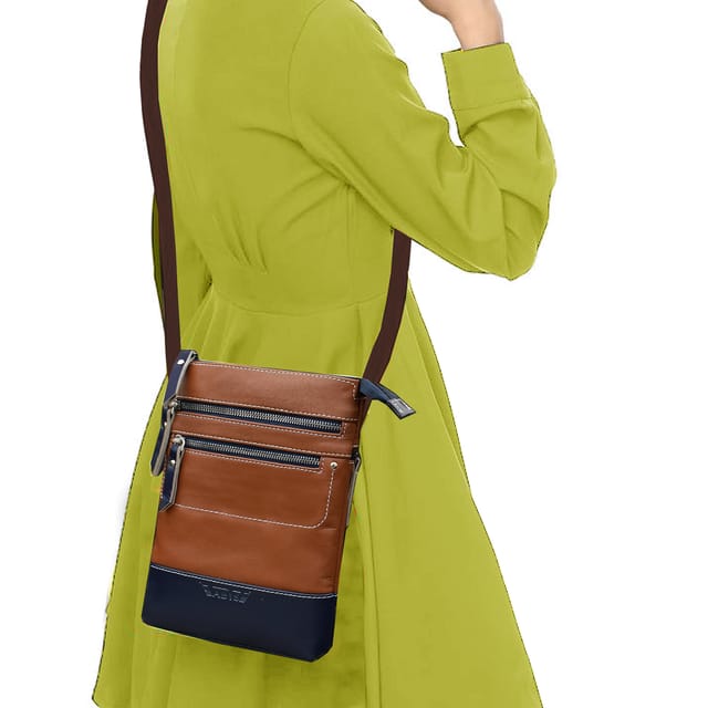 ABYS Genuine Leather Sling Bag|| Messenger Bag For Women