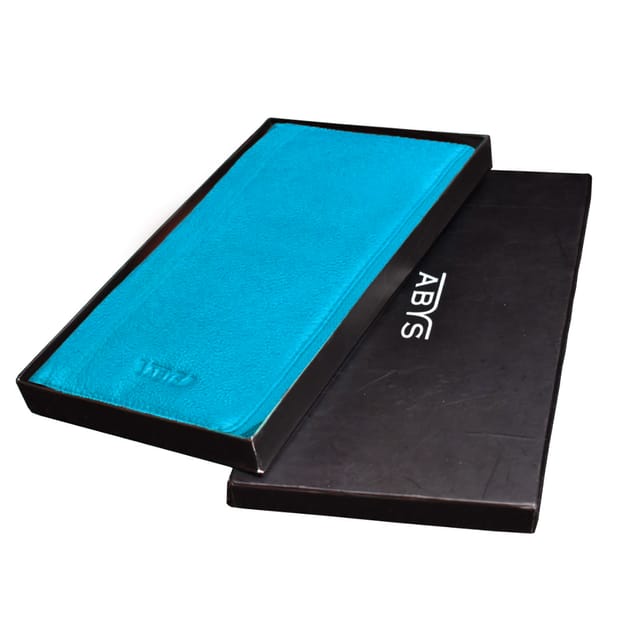 ABYS Genuine Leather Sky Blue Document Holder