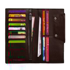 ABYS Genuine Leather RFID Protected Coffee Card Holder