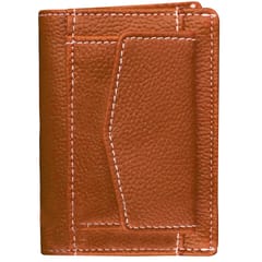 MATSS Artificial Leather Tan Card Holder