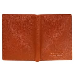 ABYS Genuine Leather Light Brown Card Holder for Men and Women