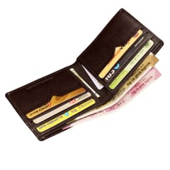 ABYS Genuine Leather Coffee Card Holder for Men and Women