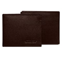 ABYS Genuine Leather Coffee Card Holder for Men and Women