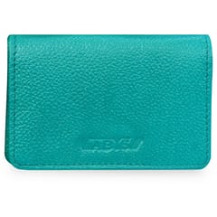 ABYS Genuine Leather Teal Wallet for Men and Women