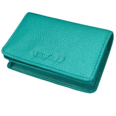ABYS Genuine Leather Teal Wallet for Men and Women