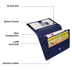 ABYS Genuine Leather Wallet for Men and Women