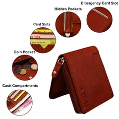 ABYS Genuine Leather Wallet for Men and Women