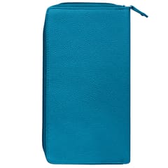 ABYS Genuine Leather Sky Blue Document Holder for Men and Women