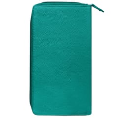 ABYS Genuine Leather Teal Document Holder for Men and Women