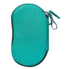 ABYS Genuine Leather Teal Key Holder for Men and Women