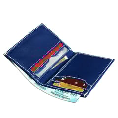 MATSS Men Blue Genuine Leather Card Holder
