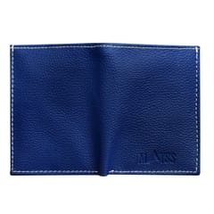 MATSS Men Blue Genuine Leather Card Holder
