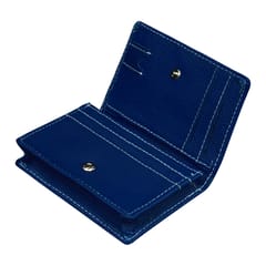 MATSS Men Blue Artificial Leather Card Holder