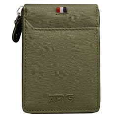 ABYS RFID Protected Olive Colour Wallet || Card Holder for Men and Women