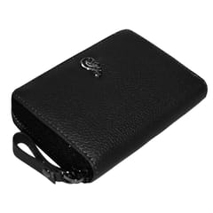 SOUMI Black Colour RFID Protected Wallet || Card Holder For Women