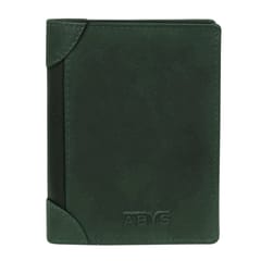 ABYS Genuine Leather Olive Colour Wallet || Card Holder for Men and Women
