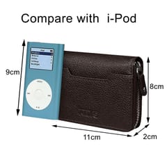 ABYS Coffee Brown Color RFID Protected Card Holder || Wallet for Men and Women-(IN201CF)